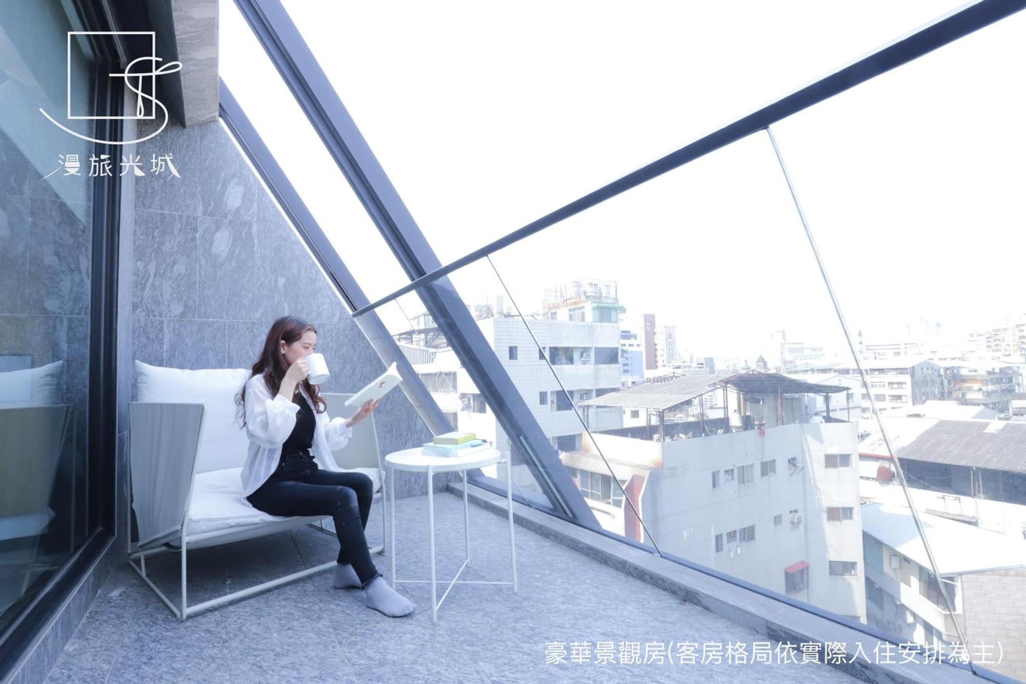 Slow Town Hotel-Glowing Taichung Chambre photo